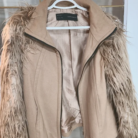 Zara Jackets Coats Zara Camel Coat Size L Poshmark